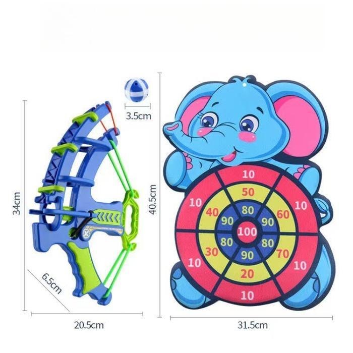 Mainan Panah Target Bola Lengket Dan Lembut / Mainan Panah Tembak Target/Airball Mainan Lempar Bola