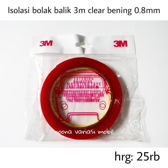 isolasi bolak balik 3m clear bening esolasi bolak balik 3m 0.8mm