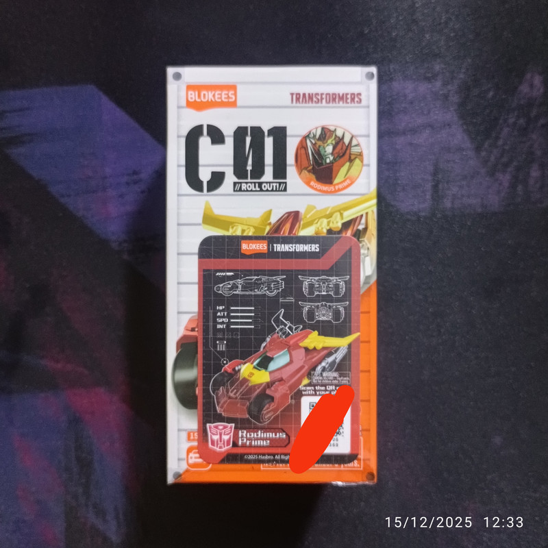 Blokees Wheels C01 Rodimus Prime