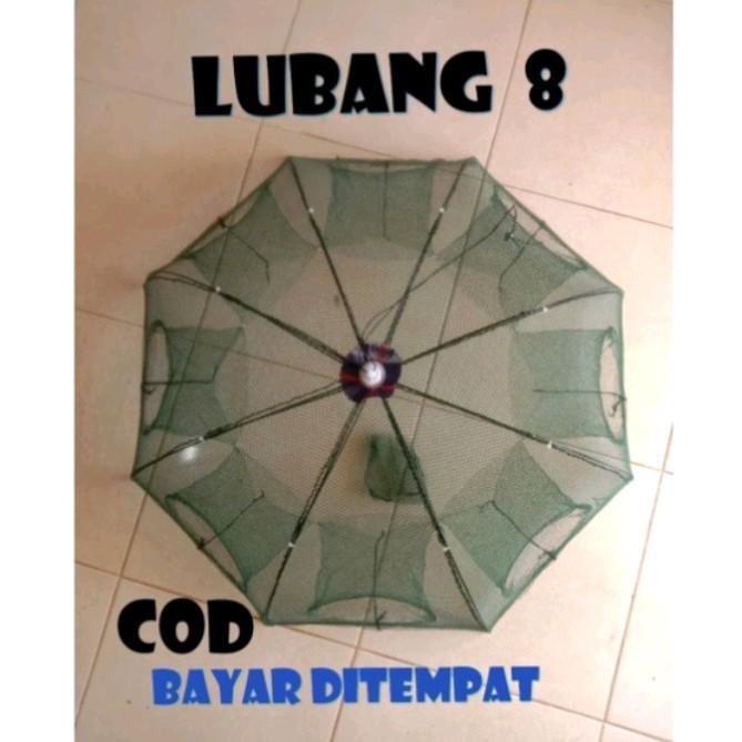 Best Seller Bubu Payung Lubang 8/Perangkap Ikan/Bubu Jaring/Jebakan Ikan/Bubu Jaring Lubang 8/Bubu