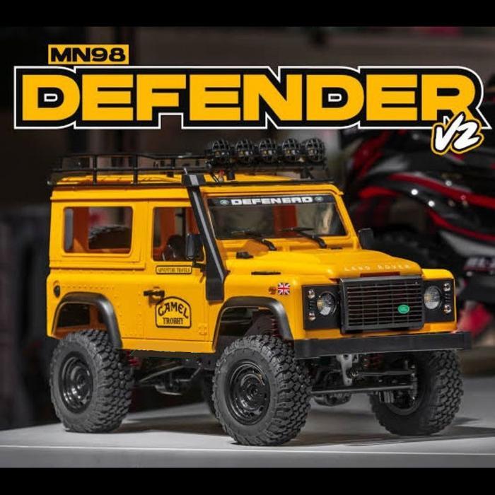 MN Model D98 V2 Camel Trophy (Yellow) Full Propo RTR