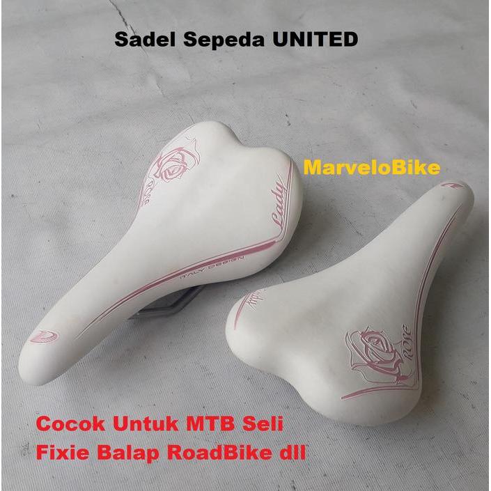 Sadel Sepeda Velo United Putih