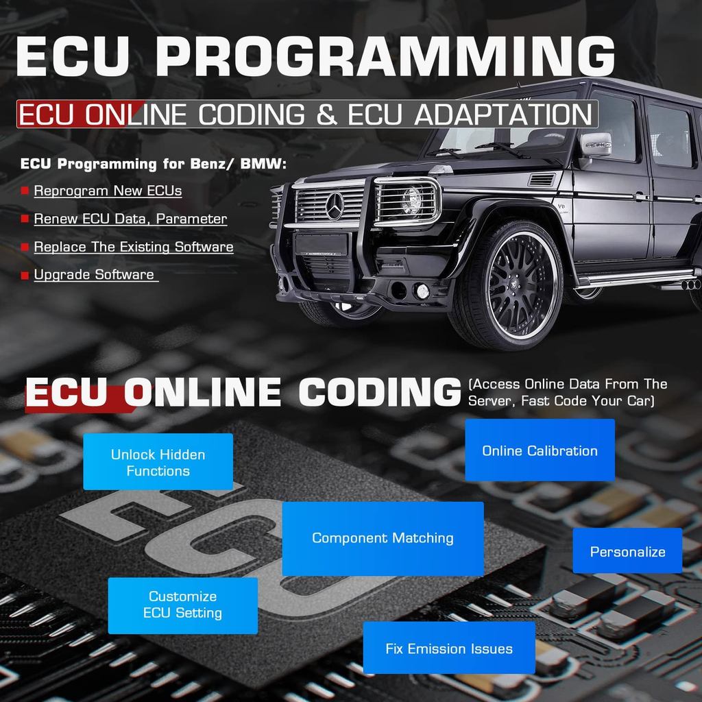 . Autel Maxicom Ultra Lite Scanner Top Diagnostic Tool Obd Scanner 2 Years Update Ecu Programming