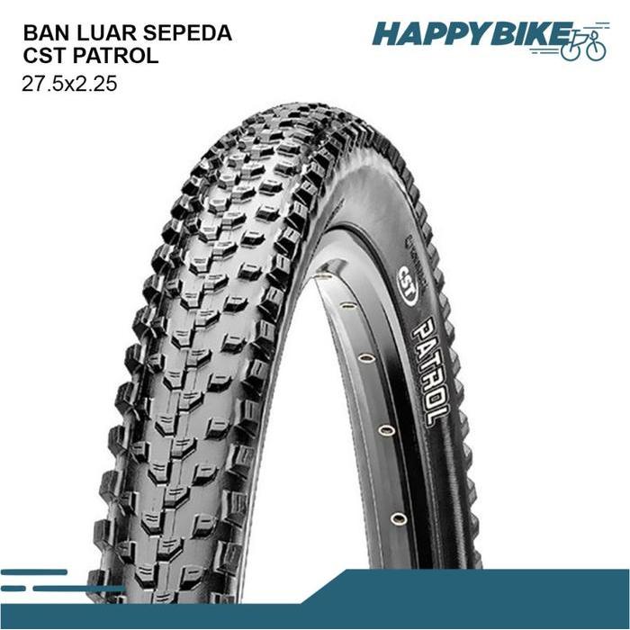 Cst Tire Ban Luar Sepeda Mtb Cross Country Patrol 27.5 X 2.25 Nylon Ban Sepeda Gunung