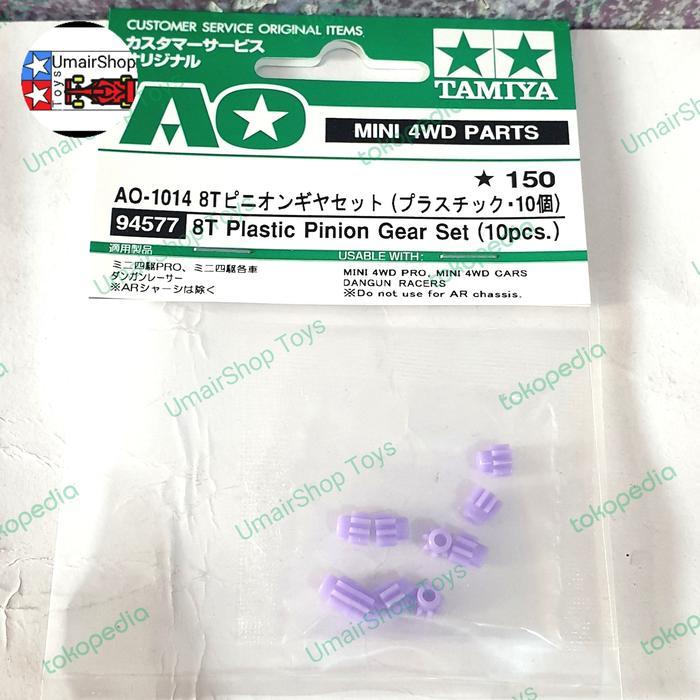 Tamiya Gear Pinion Ungu Tamiya 94577 Original Gear Pinion isi 10pcs