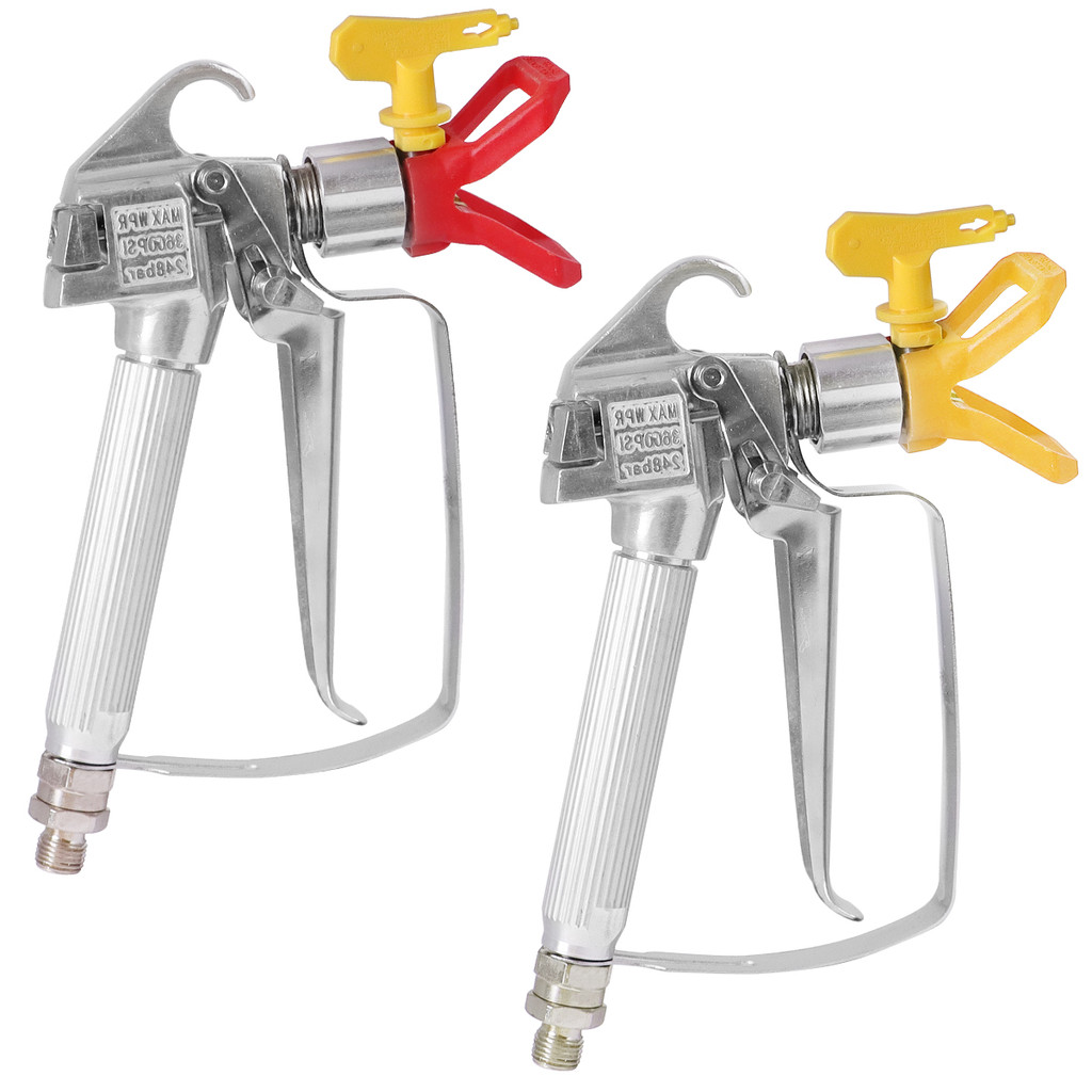 3600PSI High Pressure Airless Paint Spray Gun With 517 Tip & Nozzle Guard Pump Sprayer And Airless