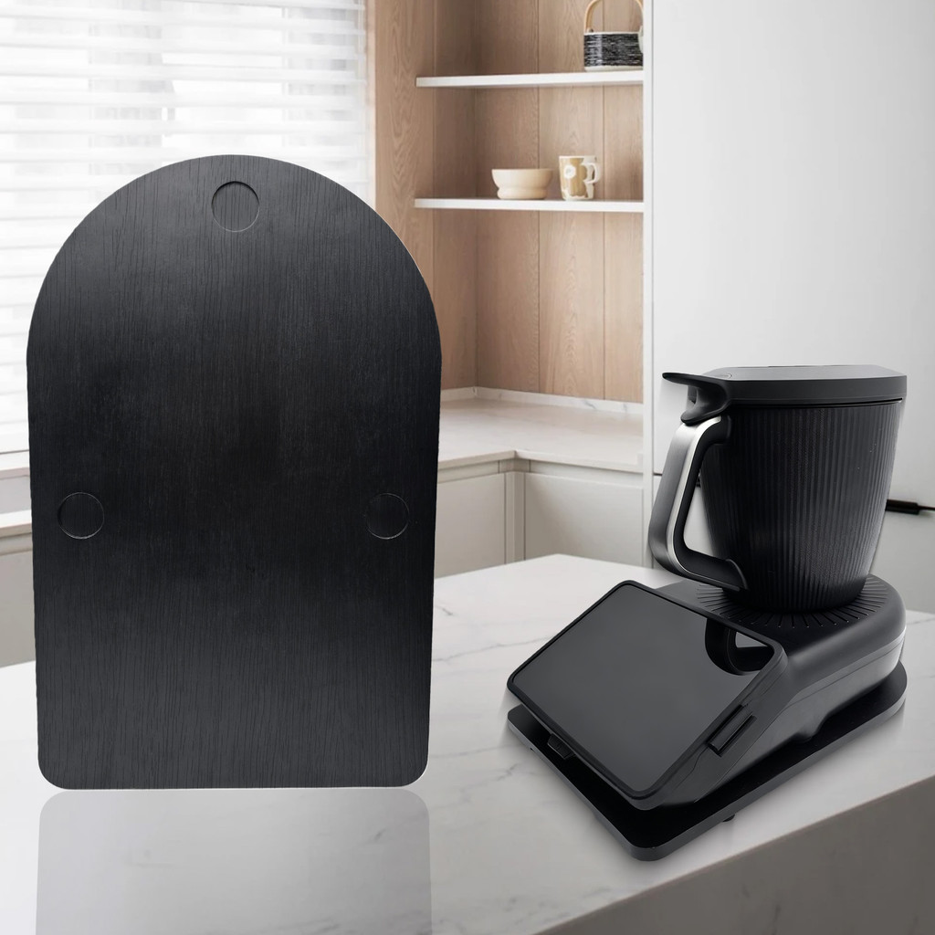 Thermomix TM7 Sliding Board with Wheels:Easy-Move Base Glider with Finger Grip Notch&Stable Rubber