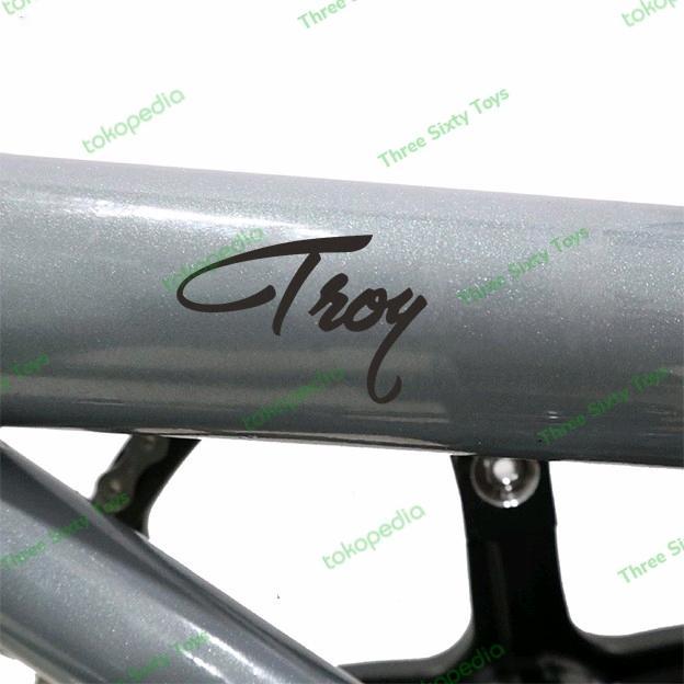 Cutting Sticker Sepeda Troy Frame Vinyl Oracal *