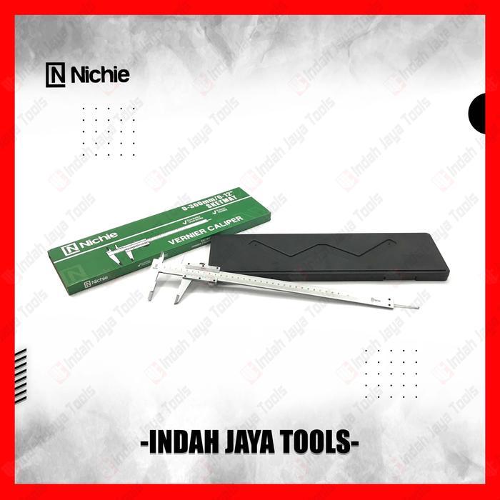 Nichie Sigmat Analog 12 Inch Besi - Jangka Sorong Sketmat Vernier Caliper Pengukur Ukur Dimensi