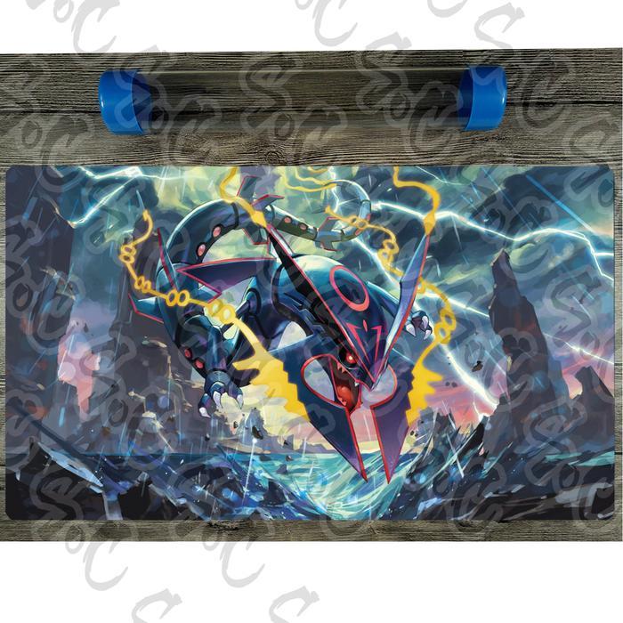 DISKON Playmat Pokemon Custom Mega Rayquaza