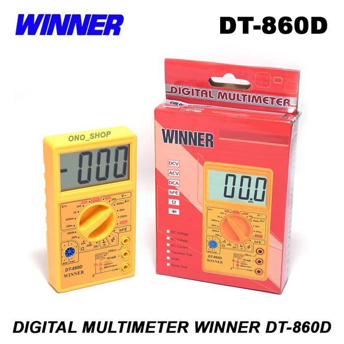 Digital Multitester Winner Dt-860D