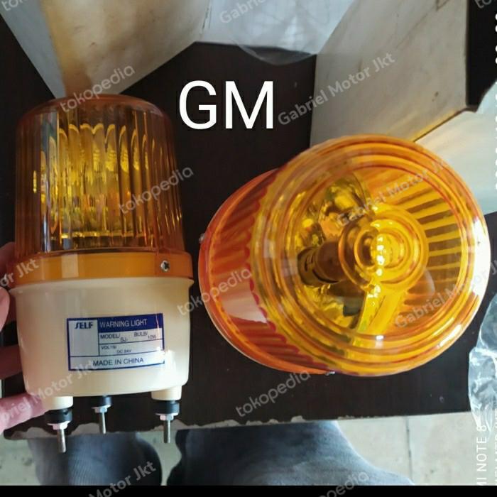 READY PART LAMPU ROTARY KECIL 3INCH 24VOLT MODEL PUTAR KODE 241