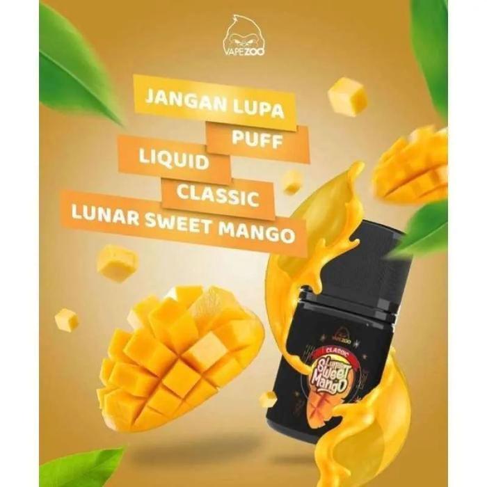 BV LUNAR SWEET MANGO CLASSIC 60ML 3MG FREEBASE BY VAPEZOO