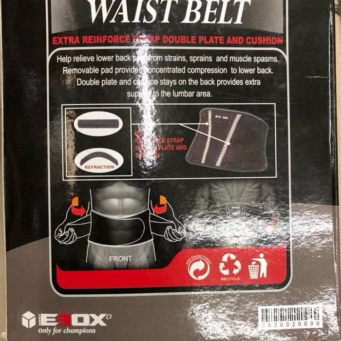 Waist Belt Support Korset Ebox 1052 Diskon Sale
