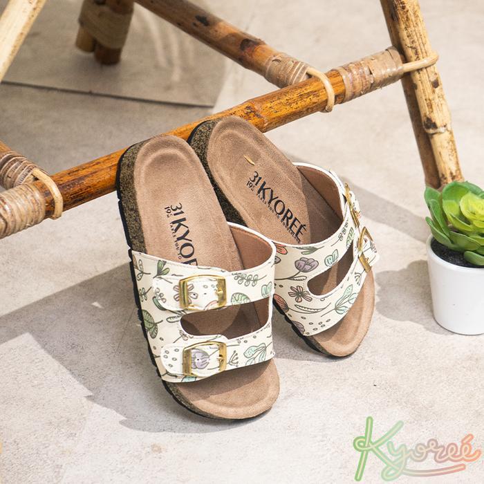 Bata Kiddora - Emily Sandal Toddler / Kids Perempuan Birken Sandal Printing