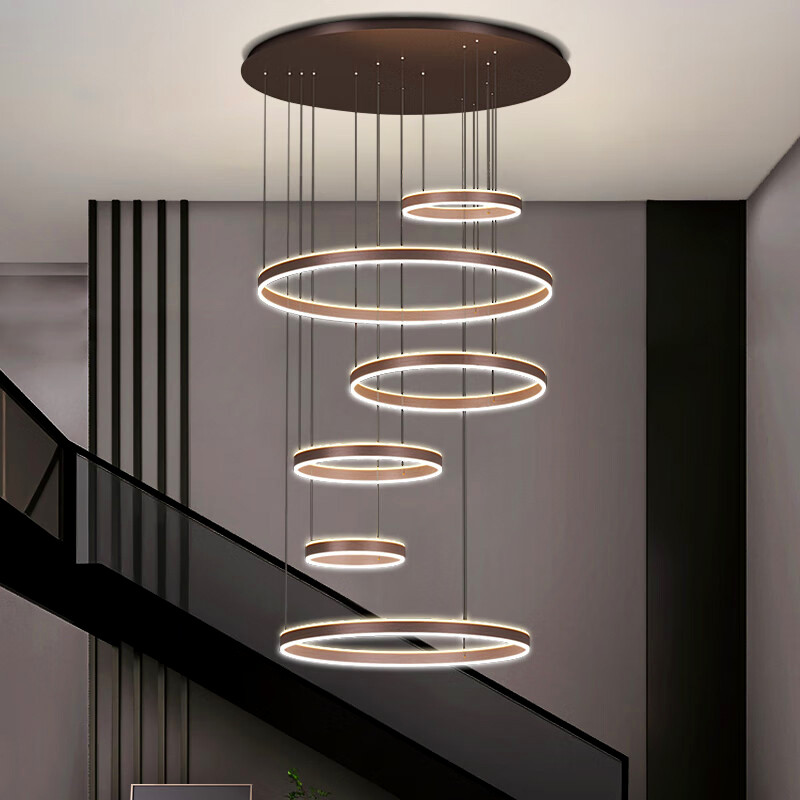 . Modern Home Decor Ring Led Lights Chandeliers Pendant Light Ring -