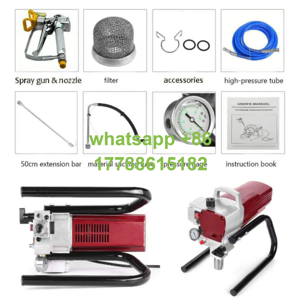. High-Pressure Airless Spraying Machine Professional Airless Spray Airless Paint Sprayer -