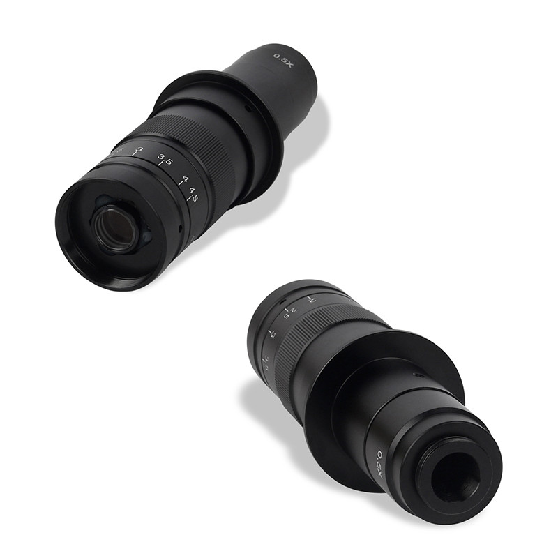 . 1-180 Magnification Adjustable 180X Monocular Zoom C Mount Industry -
