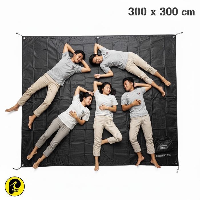 Footprint palava adv 300 cm x 300 cm Flysheet Alas tenda