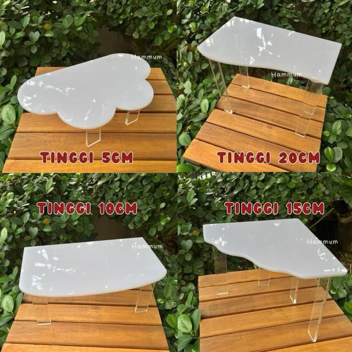 Platform Akrilik Hamster Platform Hamster Acrylic Hamster Table Meja Hamster