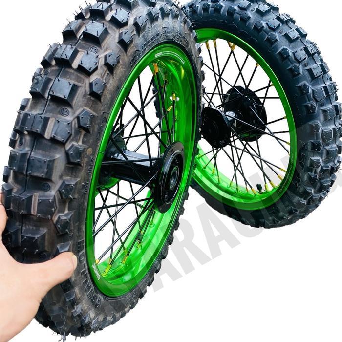 Velg mini cross ring 14 klx 150 dtracker 150 crf wr 155 plus ban xcross