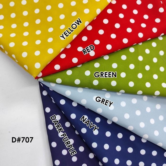 Kain Woolpeach Print - Kain Wolfis Sutra Motif Polkadot D.707