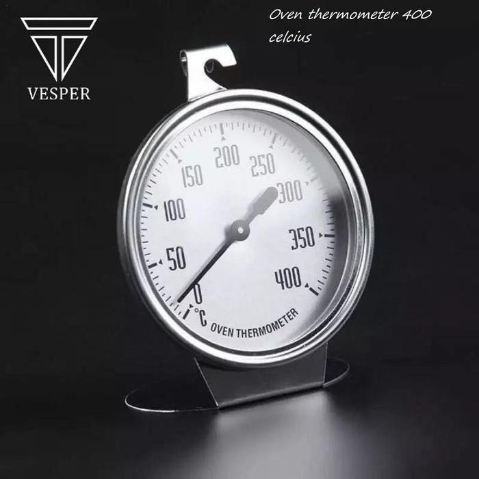 Oven thermometer 400 derajat celcius / thermometer stainless 400 derajat celcius