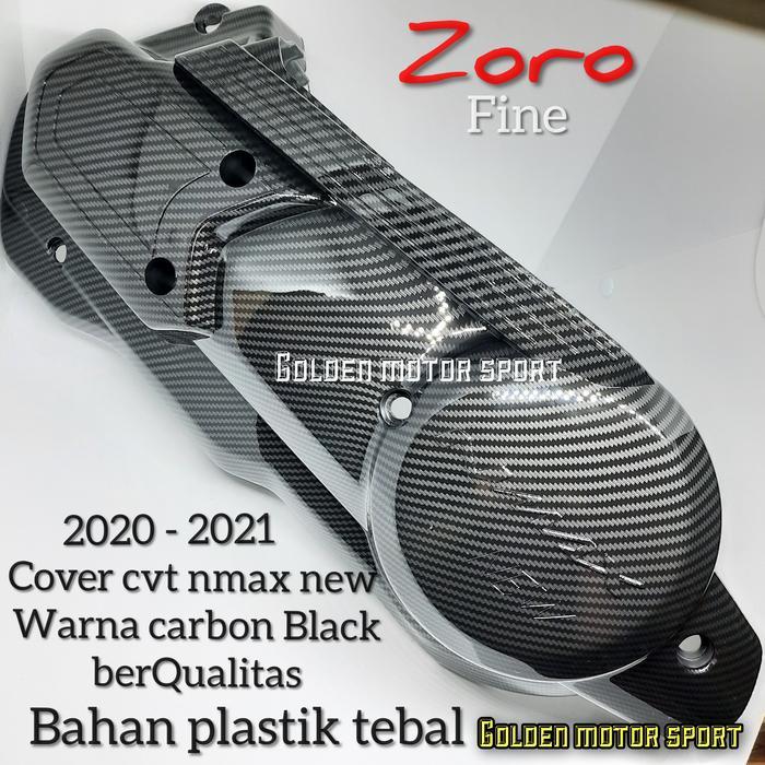Cover Cvt Nmax New Carbon Yamaha Nmax 2020 2021 Tutup Cvt Nmax New