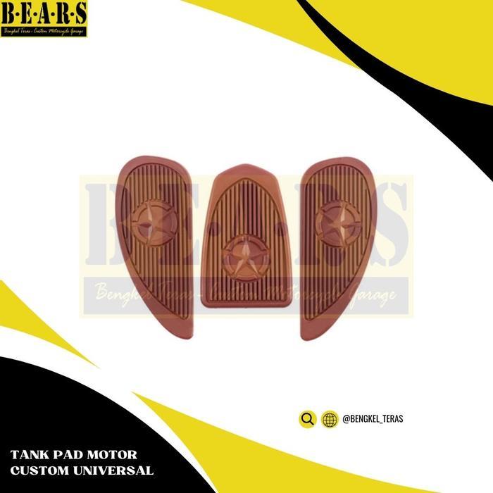 Tank Pad Universal Emblem Tangki Rubber Karet Tangki Motor Custom