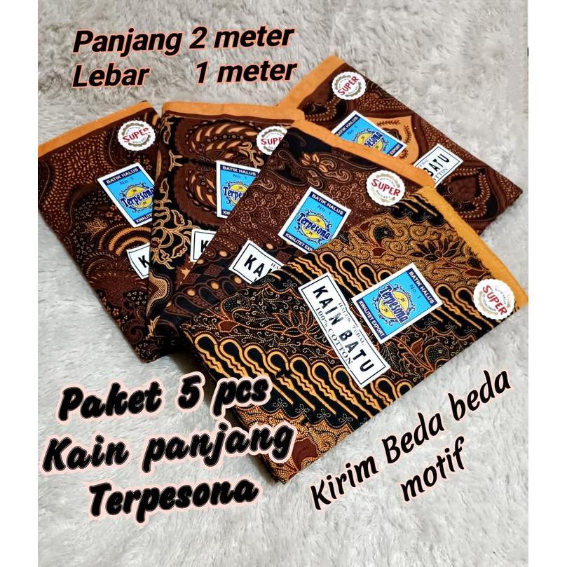 paket 5 pcs KAIN PANJANG JARIK MELAHIRKAN kain samping ibu melahirkan