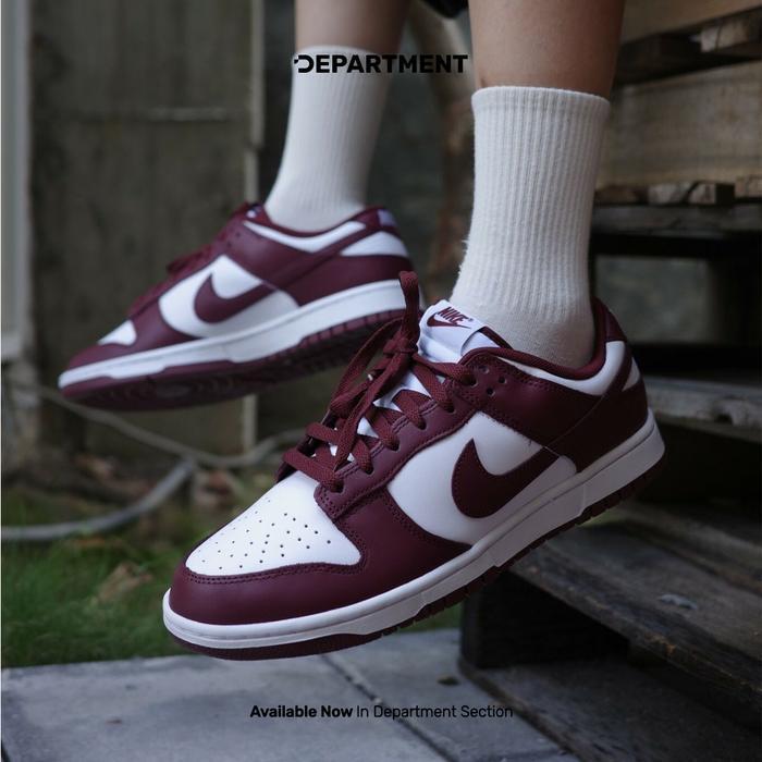 Promo- Sepatu Sneakers Pria Nike Dunk Low Retro "Redwood" Dv0833115 Original