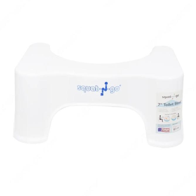 DINGKLIK KURSI DUDUK - TOILET STOOL ONE PIECE 7 INCH WHITE