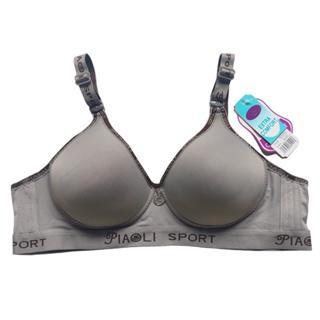 (Paket 3 Pcs) ORINAL BH PIAOLI PL0101 Ukuran 36 - 42 Kait 3 Cup B BH Wanita Dewasa Tanpa Kawat Siap