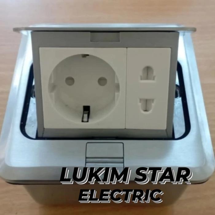 STOP KONTAK LANTAI PANASONIC/FLOOR SOCKET STOP KONTAK LANTAI PANASONIC STOPKONTAK+STOP KONTAK