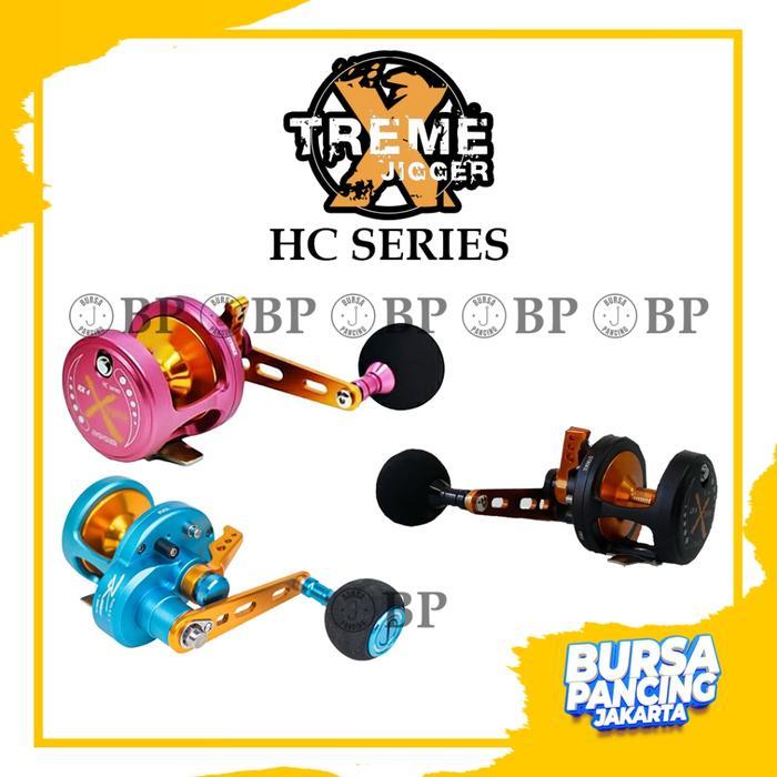 Ready Team Kamikaze Reel Pancing Xtreme Jigger HC Series LX4 - RX4 8+1BB Machine 6061-T6 Aluminium