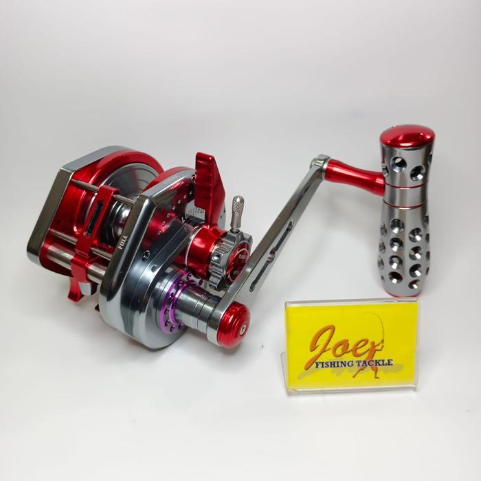 Ready Wiki Master VIP3000H Turbo Knob Jigging Master Overhead + Docking Reel