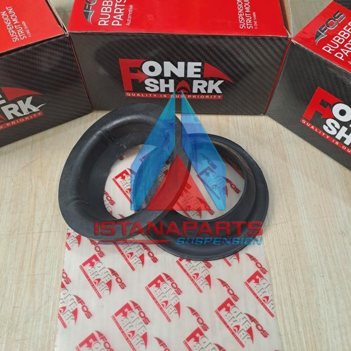 KARET TATAKAN PER / KARET BANTALAN PER BELAKANG ATAS MERK F-ONE SHARK FOS AGYA / AYLA / CALYA /