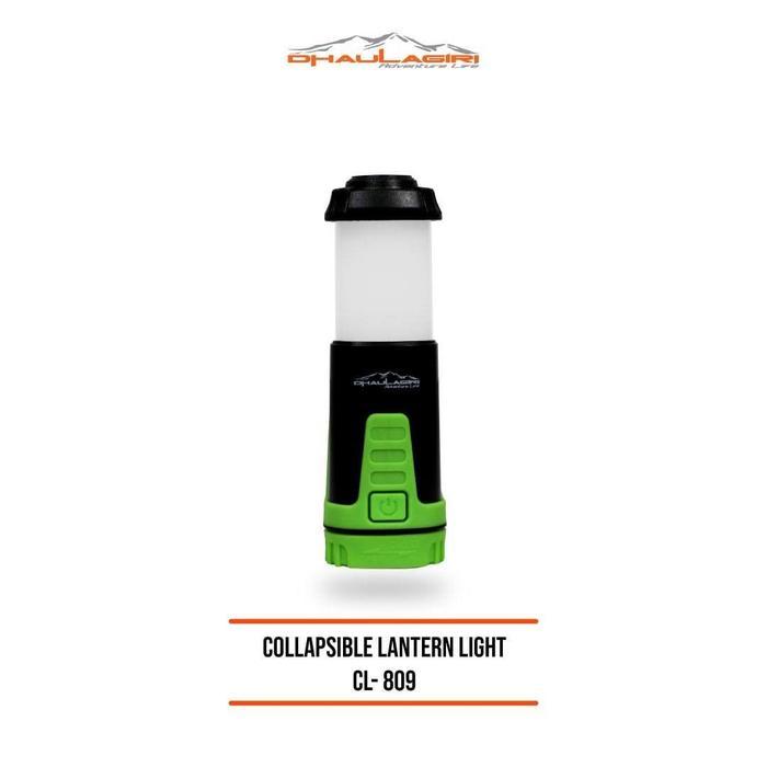 Eiger - Dhaulagiri - Lampu Camping - Collapsible Lantern Light 809 - Lampu Tenda Camping 100 Lumens
