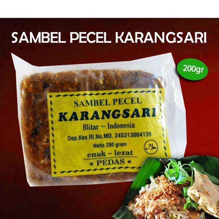 "New" Sambal Pecel / Bumbu Kacang Karangsari / Sambel Pecel Blitar
