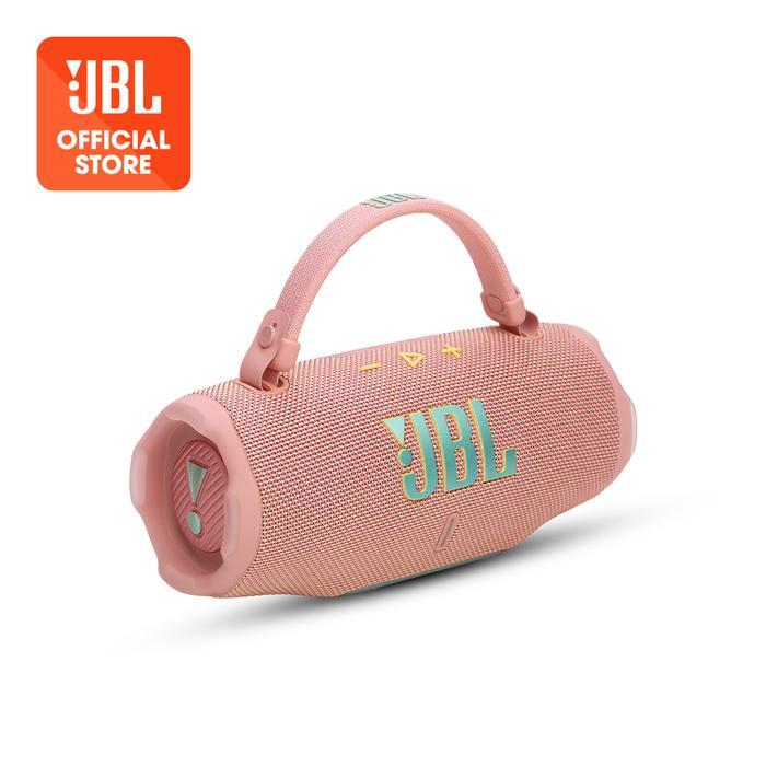 JBL Charge 6 Portable Waterproof and Drop-proof Bluetooth Speaker - Pink