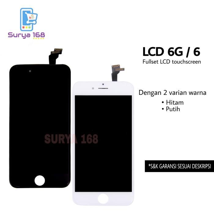 LAYAR LCD TOUCHSCREEN IPHONE 6 / IPHONE 6G ORI AA *
