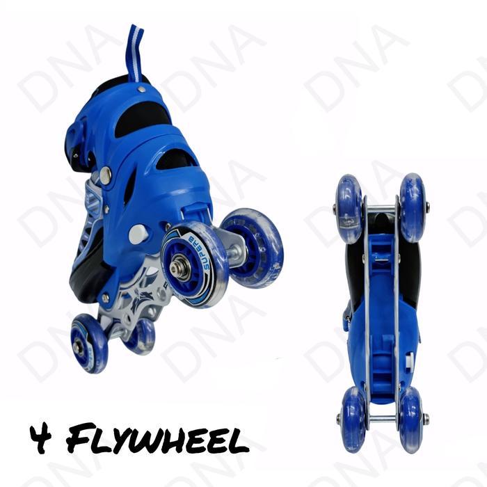 Sepatu Roda Power Superb Bajaj Biru (+ Baut Bajaj) Pasti Ori