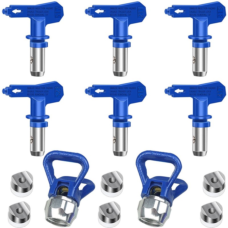Airless Paint Nozzles Set,Reversible Spray Tips Airless Paint Sprayer
