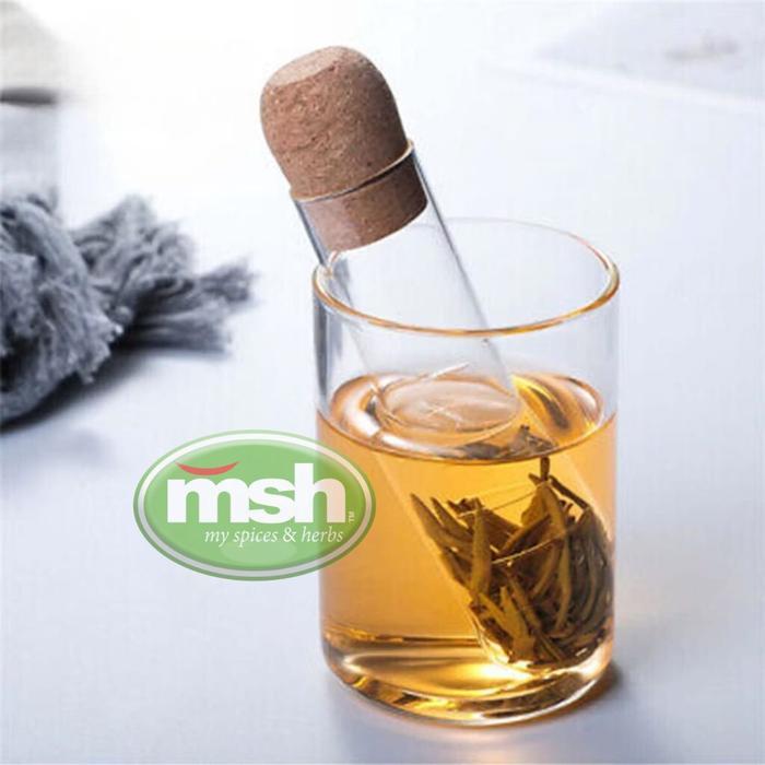 ` Saringan Teh Kaca - Tea Infuser Glass