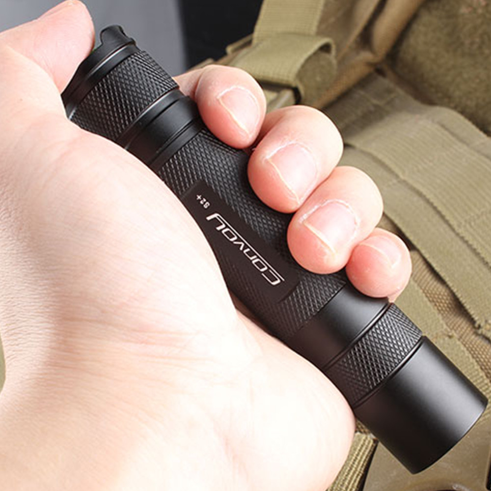 . Convoy S2 Plus With Luminus Sst40 Led Portable Smo Flashlight For -
