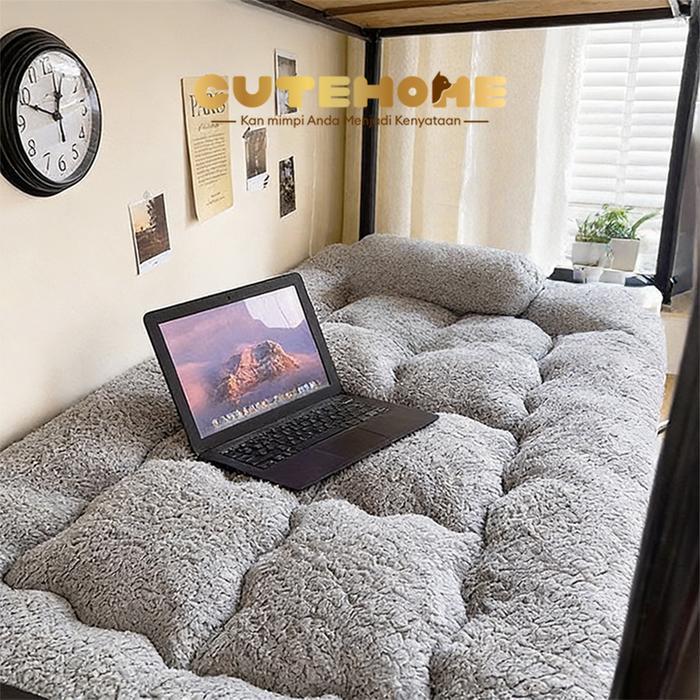 Kasur Kasur Lantai Kasur Gender Kasur Lantai BULU Matras Protector Premium Kasur gender bulu Kasur