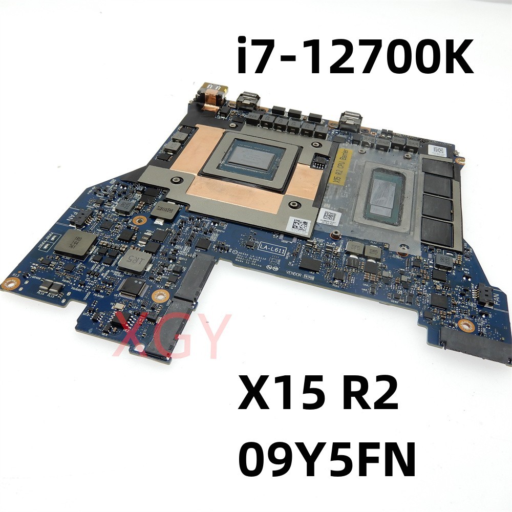 . Original For Dell For Alienware X15 R2 Motherboard I7-12700K Nvidia Rtx 3060 6Gb 9Y5Fn Cn-09Y5Fn