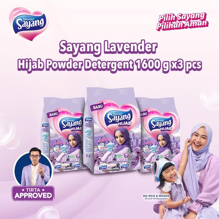 Sayang Lavender Powder Detergent 1600GR