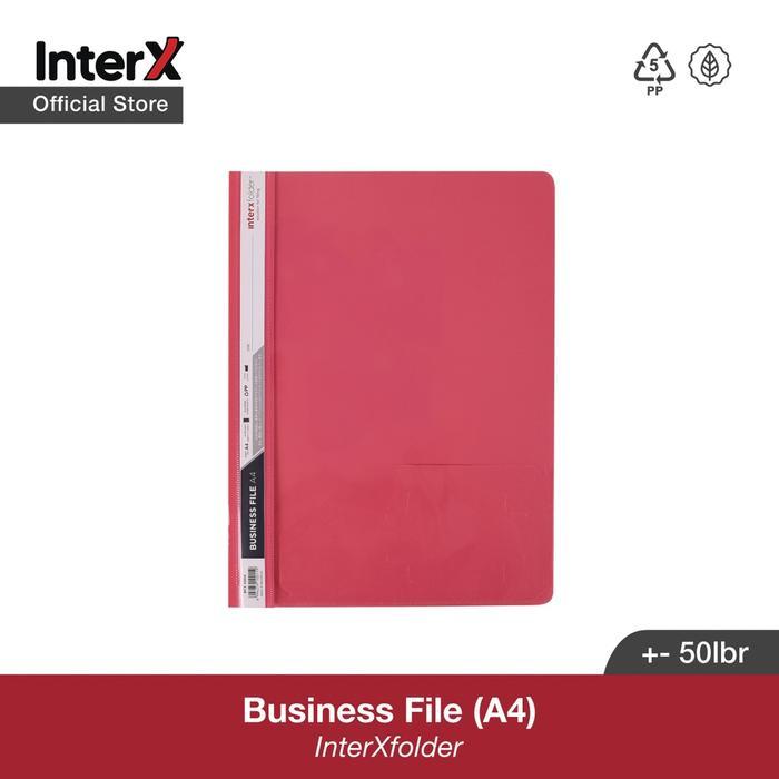 INTERX FOLDER BUSINESS FILE / ACCO SNELHECTER MAP ARSIP / PENYIMPANAN DOKUMEN A4