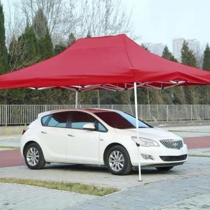 tenda lipat premium impor,ketebalan besi 1,2mn uk 3x4,5